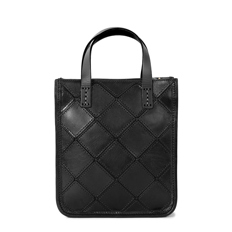 GOKA & MESCHÉ Minimalist Handbag – Premium Top-Grain Leather Women’s Tote for Understated Elegance