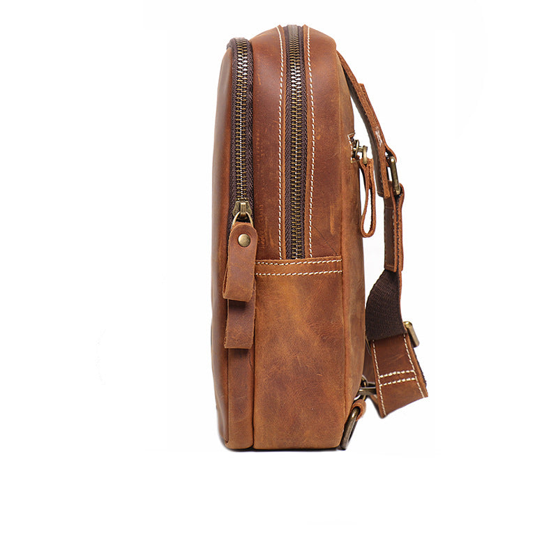 CHEST BAG Full Grain Leather GOKA & MESCHE