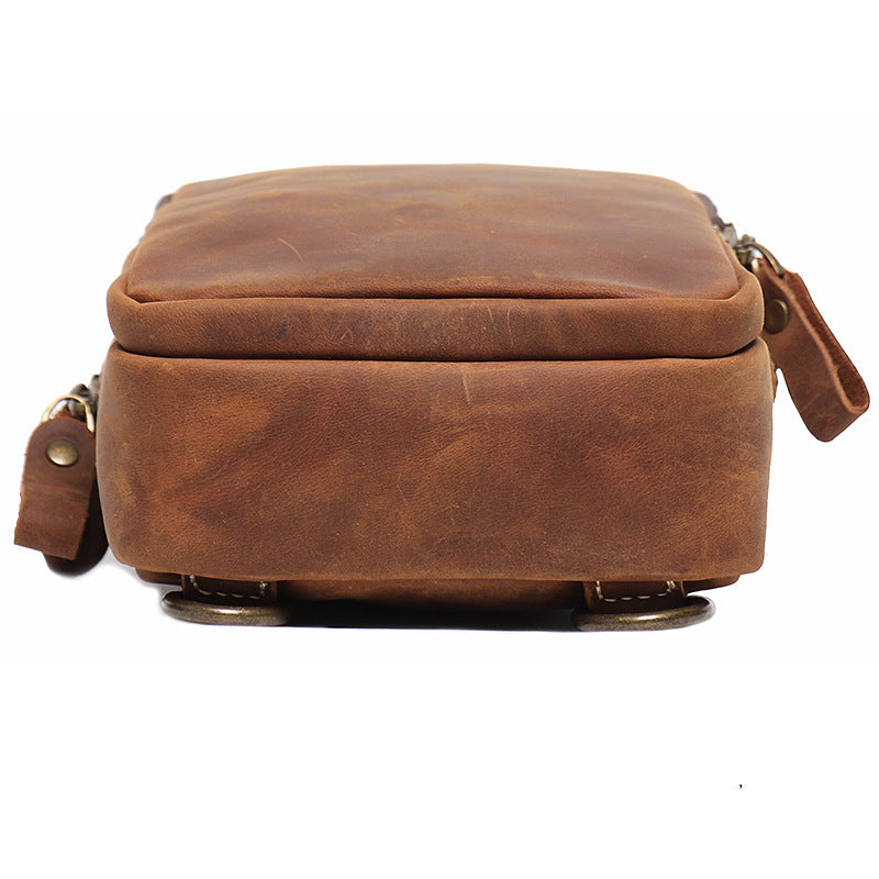CHEST BAG Full Grain Leather GOKA & MESCHE