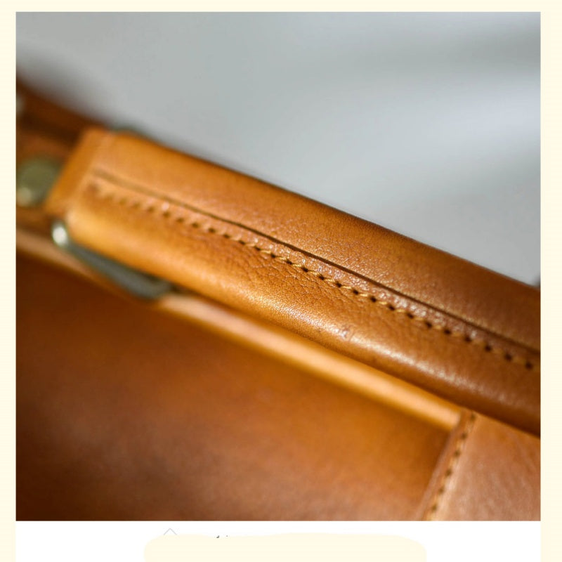 GOKA & MESCHÉ Women’s Tote Bag – Premium Top-Grain Leather Handbag for Everyday Sophistication