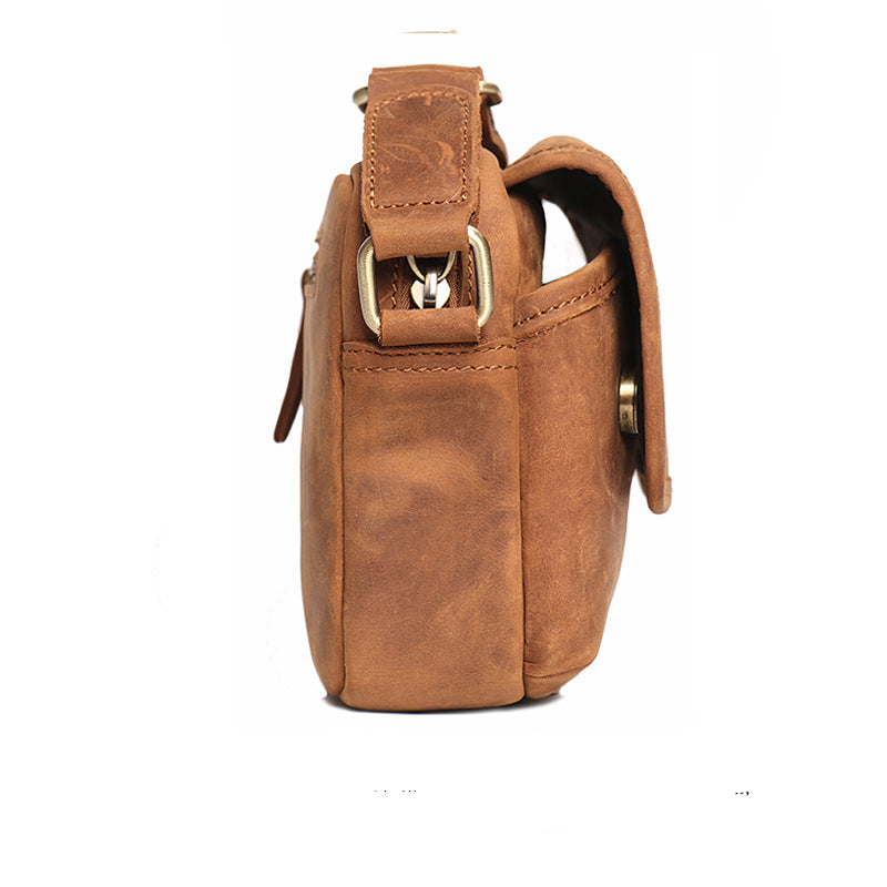cross body bag Full Grain Leather mini Goka & Mesche