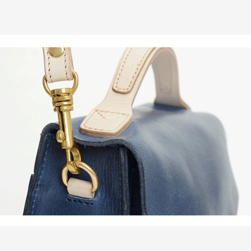 GOKA & MESCHÉ Women’s Handbag – Premium Top-Grain Leather Tote with Korean-Inspired Design