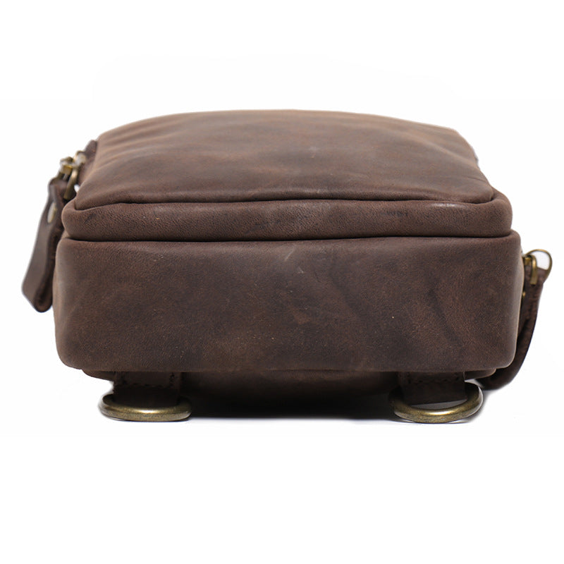 CHEST BAG Full Grain Leather GOKA & MESCHE