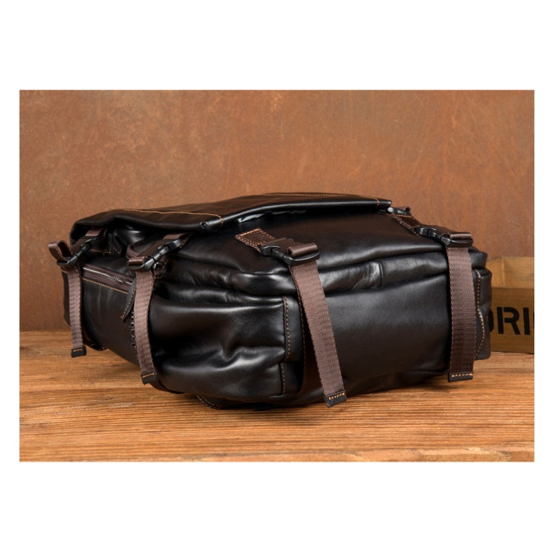 Backpack Full Grain Leather Goka & Mesche