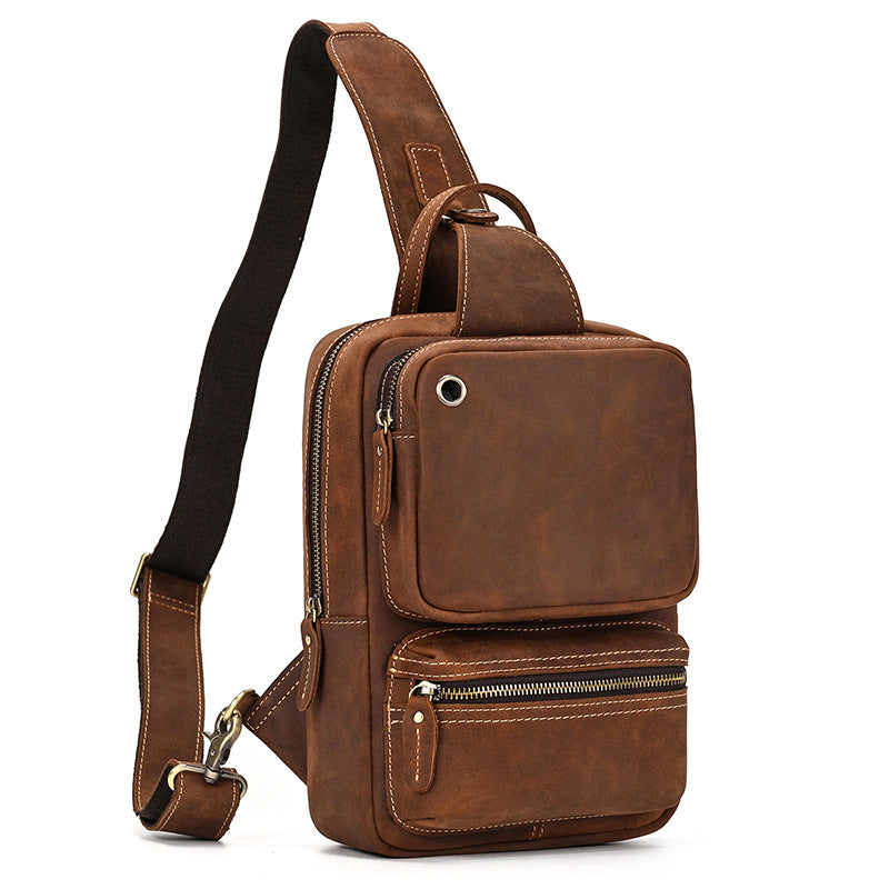 chest bag full grain Leather Goka & Mesche