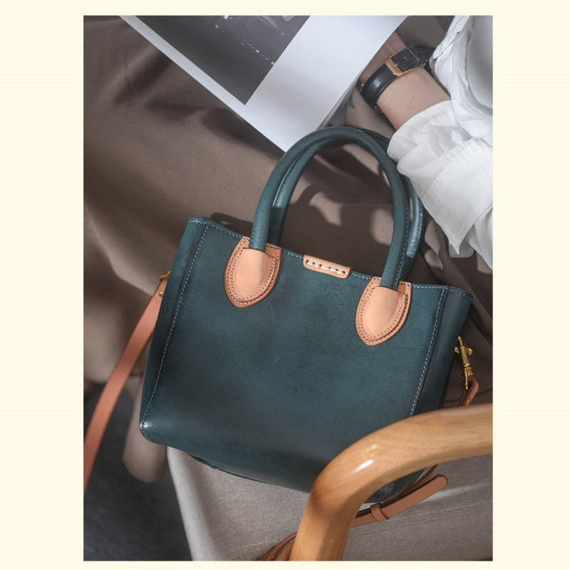 GOKA & MESCHÉ Women’s Tote Bag – Premium Top-Grain Leather Handbag for Modern Elegance