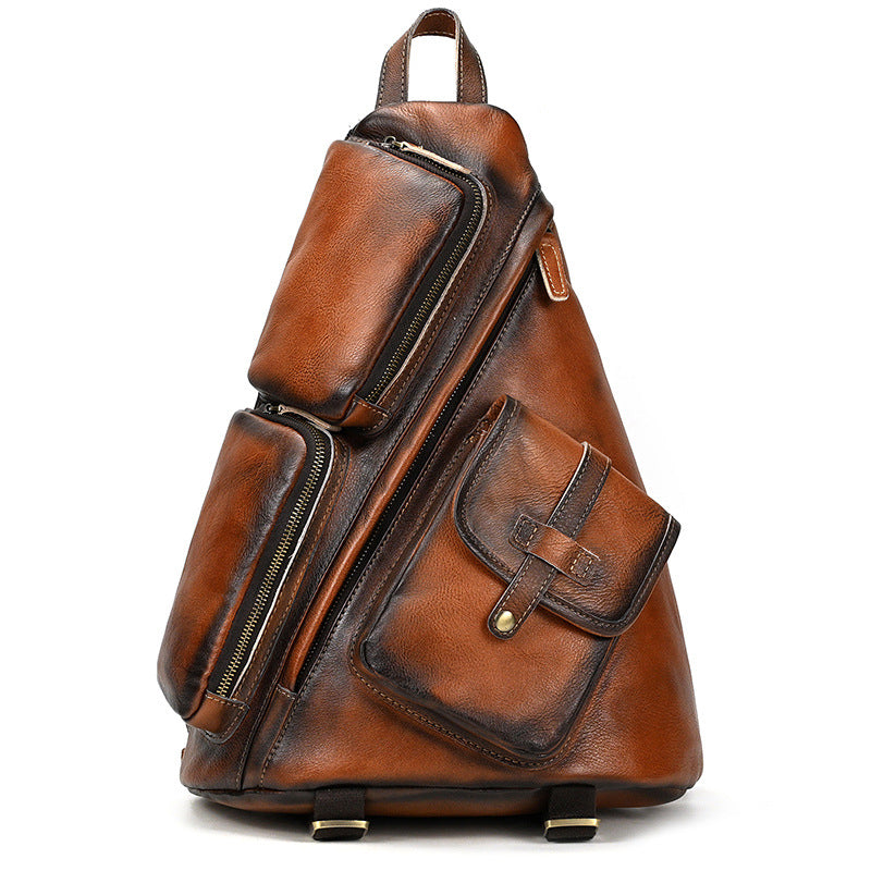 Sensei Full Grain Leather Bag Unique GOKA & MESCHE