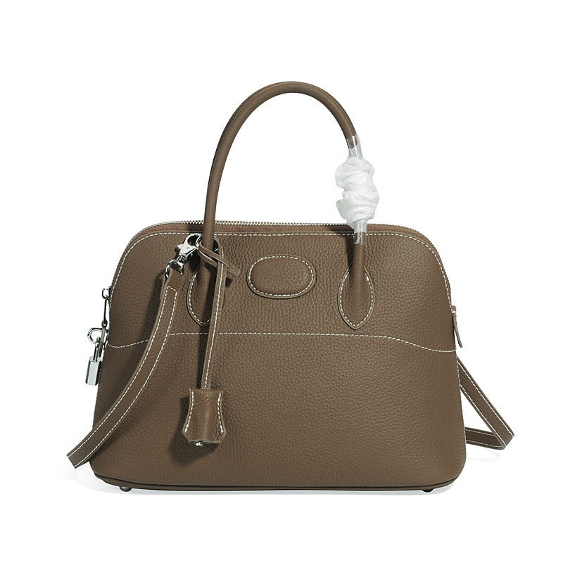 GOKA & MESCHÉ Women’s Leather Satchel – Premium Handcrafted Handbag for Everyday Elegance
