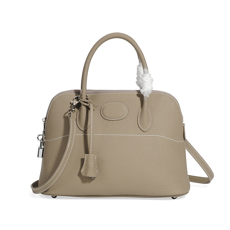 GOKA & MESCHÉ Women’s Leather Satchel – Premium Handcrafted Handbag for Everyday Elegance