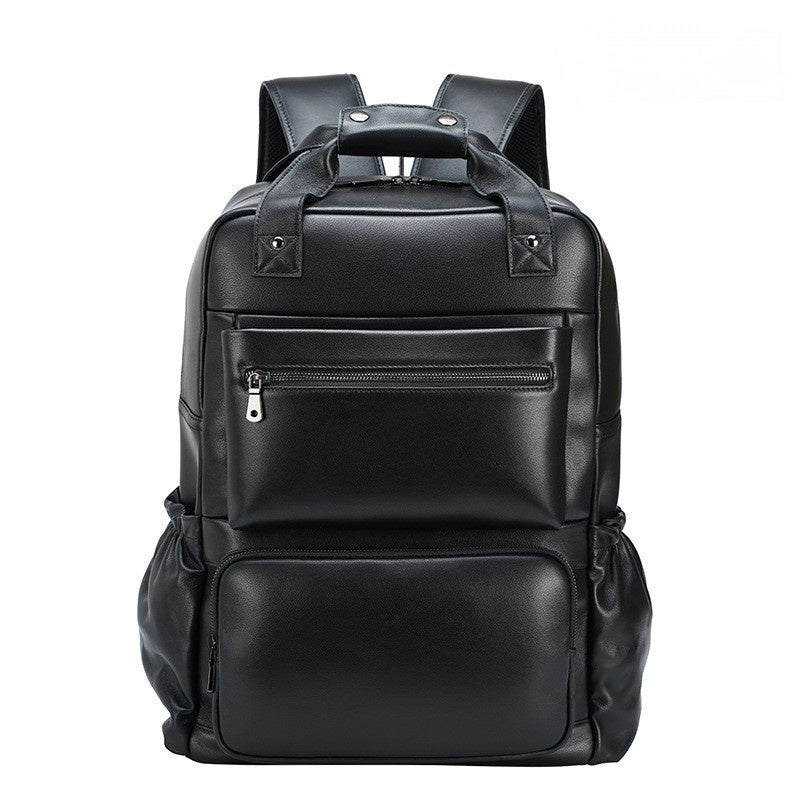 GOKA & MESCHÉ Full-Grain Leather Bag – Premium Cowhide Handbag for Travel, Business & Everyday Elegance