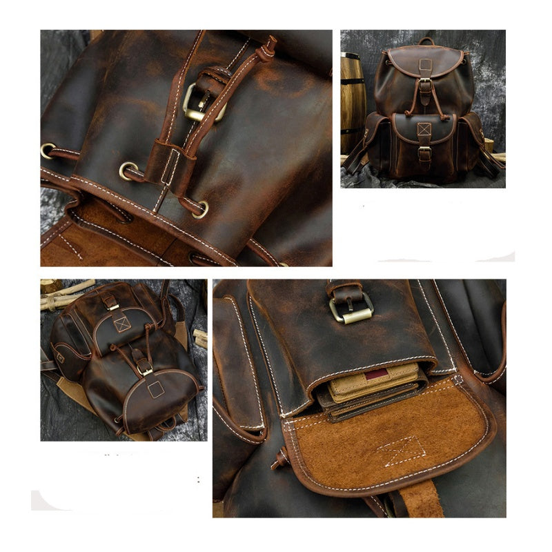Backpack Leather Full Grain GOKA & MESCHE