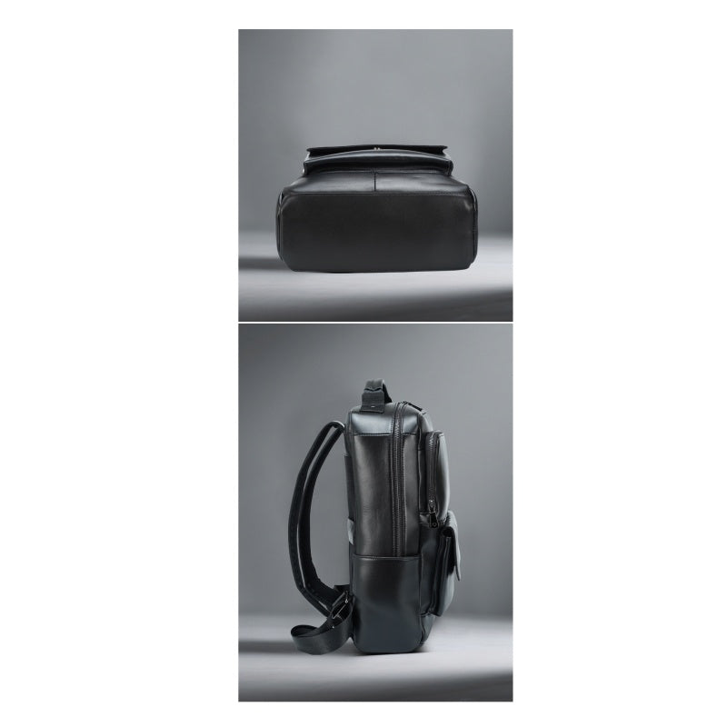 GOKA & MESCHÉ Full-Grain Leather Bag – Premium Cowhide Handbag for Travel, Business & Everyday Elegance