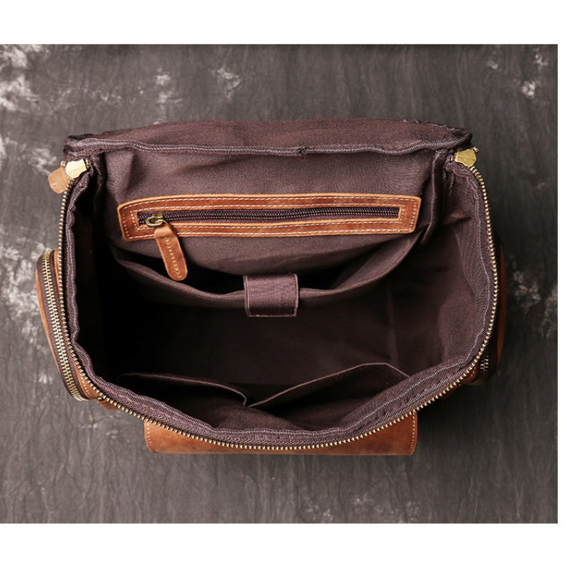Backpack Full Grain COWHIDE LEATHER goka & mesche