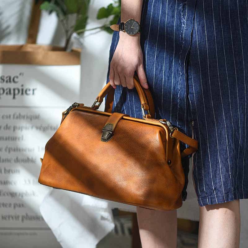 GOKA & MESCHÉ Women’s Tote Bag – Premium Top-Grain Leather Handbag for Everyday Sophistication
