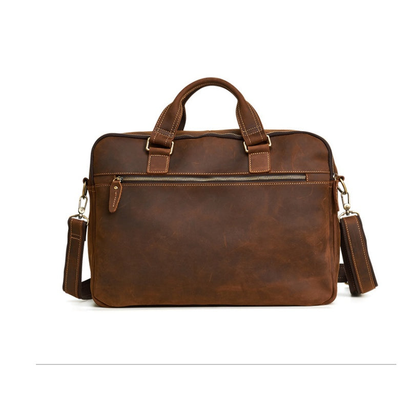 Office supplies Bag Full Grain Leather Goka & Mesch'e