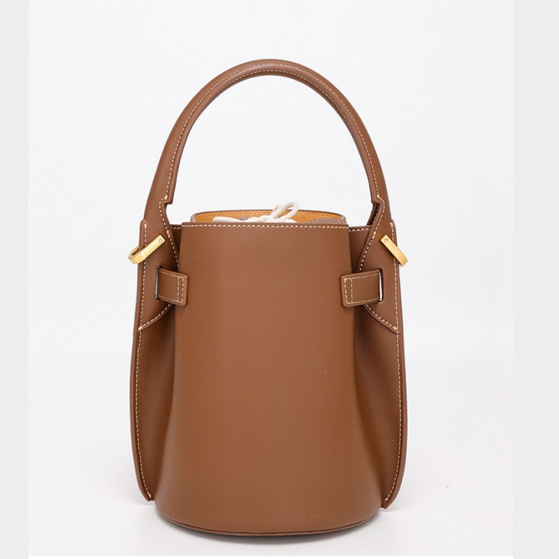 GOKA & MESCHÉ Korean Style Handbag – Premium Top-Grain Leather Women’s Tote