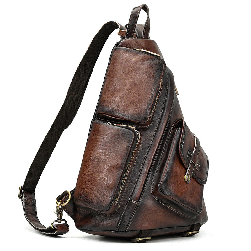 Sensei Full Grain Leather Bag Unique GOKA & MESCHE