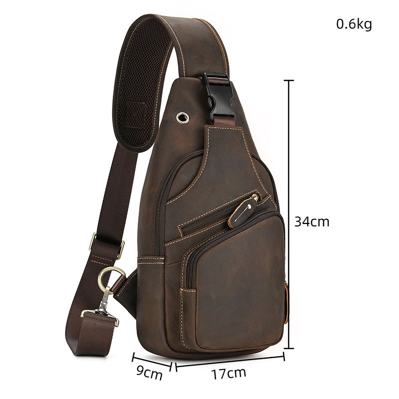chest bag Full Grain Leather Goka & Mesche