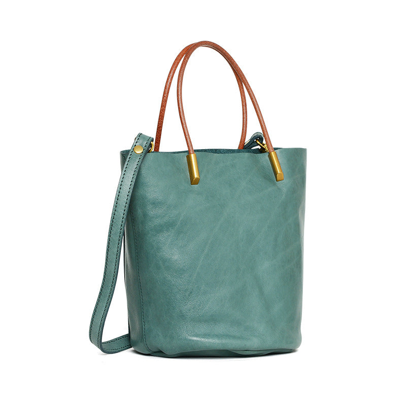 GOKA & MESCHÉ Women’s Minimalist Handbag – Premium Top-Grain Leather Tote for Everyday Elegance