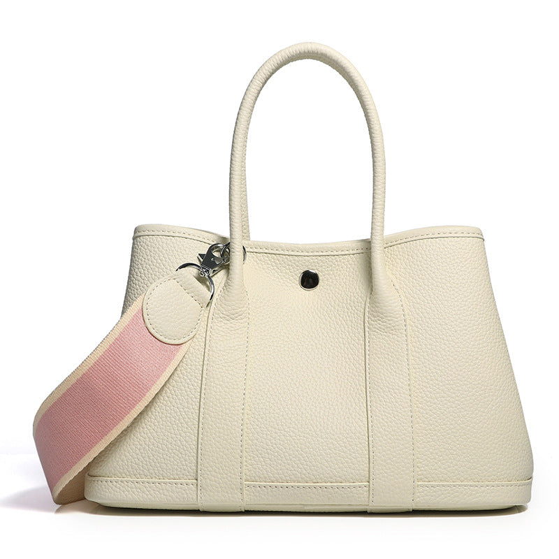 GOKA & MESCHÉ Women’s Leather Tote Bag – Bright Color Combinations for Vibrant Style
