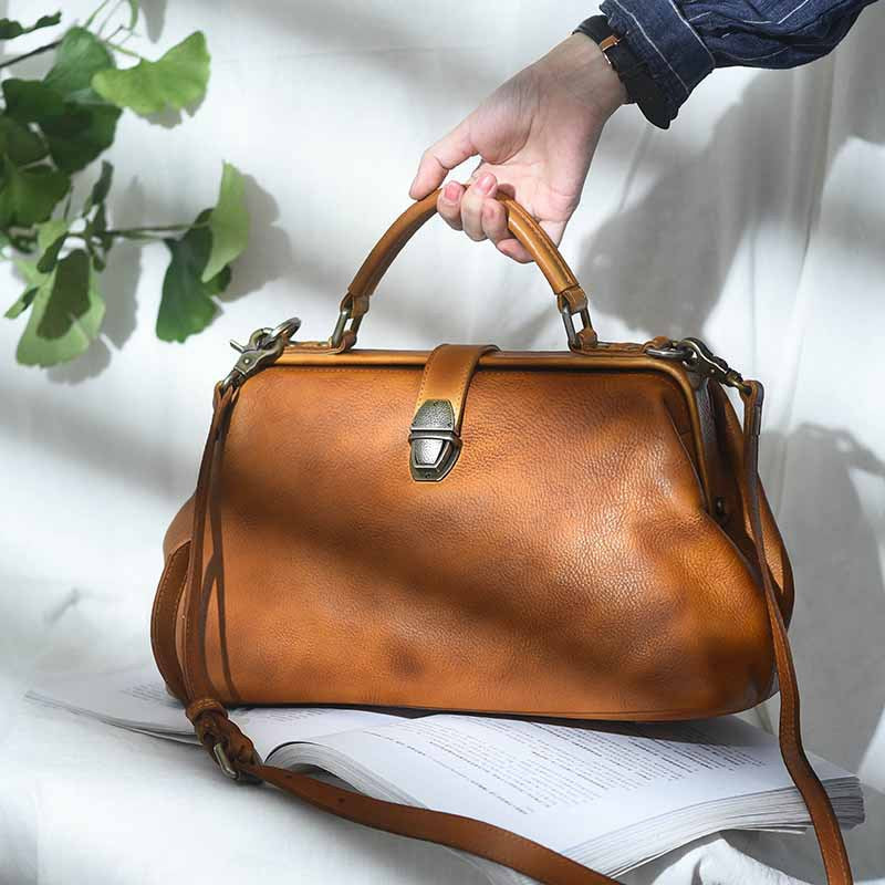 GOKA & MESCHÉ Women’s Tote Bag – Premium Top-Grain Leather Handbag for Everyday Sophistication