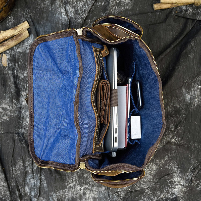 Backpack Full Grain Leather Max GOKA & MESCHE