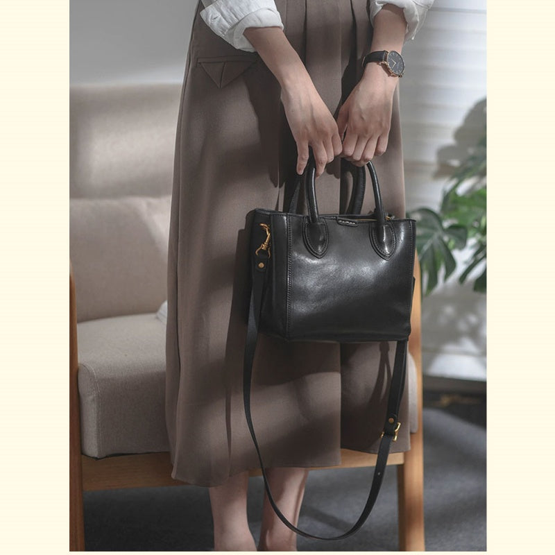 GOKA & MESCHÉ Women’s Tote Bag – Premium Top-Grain Leather Handbag for Modern Elegance
