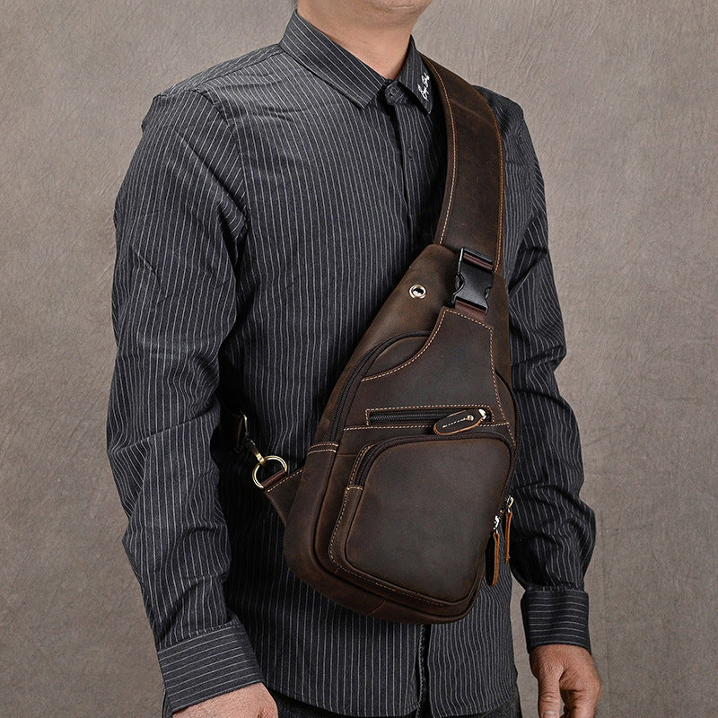 chest bag Full Grain Leather Goka & Mesche