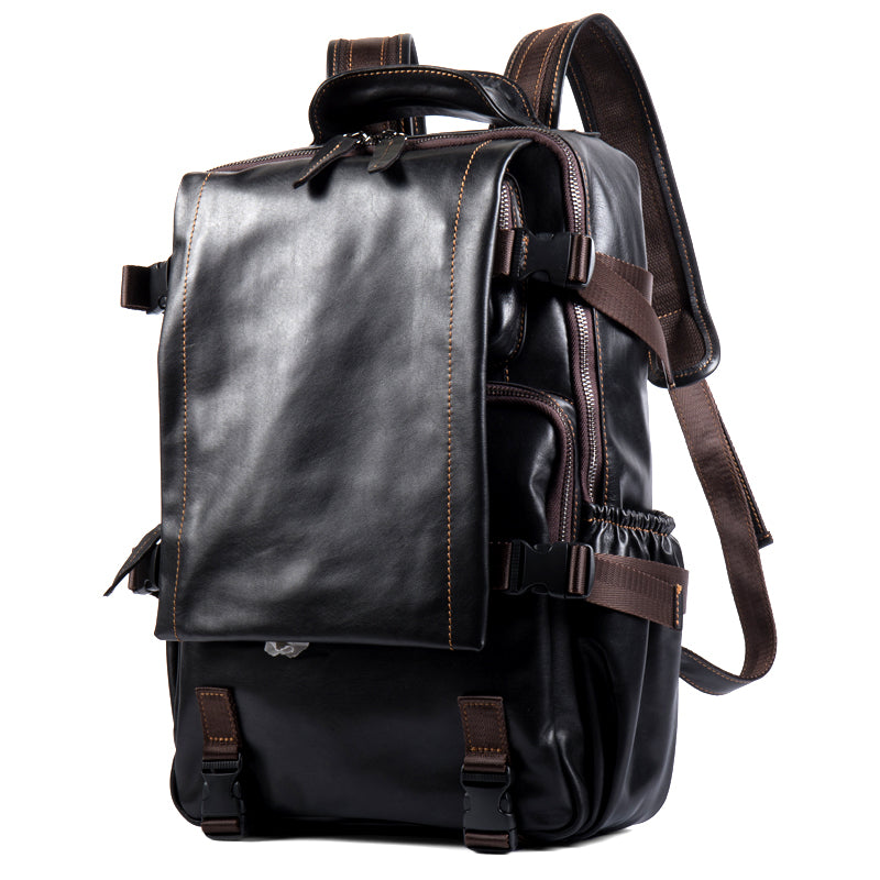Backpack Full Grain Leather Goka & Mesche