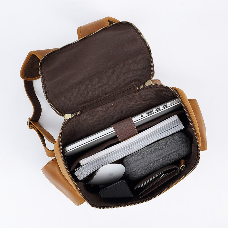Backpack FULL GRAIN LEATHER GOKA & MESCH'E