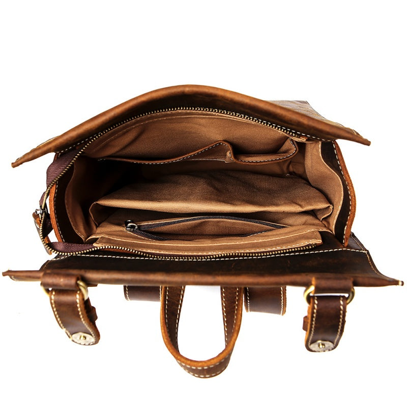 Backpack Full Grain Leather Goka & Mesche