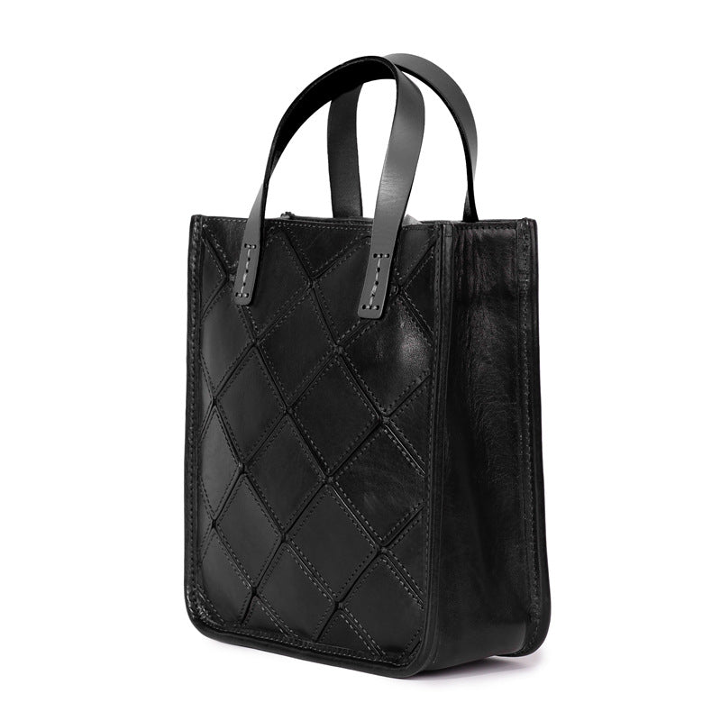 GOKA & MESCHÉ Minimalist Handbag – Premium Top-Grain Leather Women’s Tote for Understated Elegance