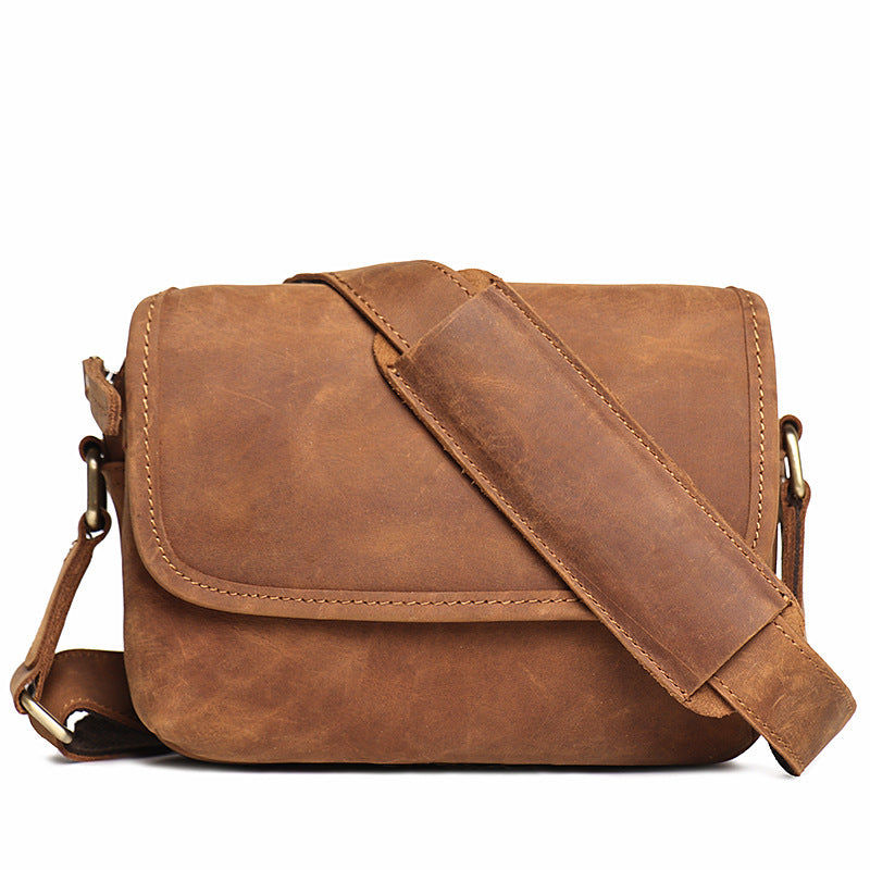 cross body bag Full Grain Leather mini Goka & Mesche