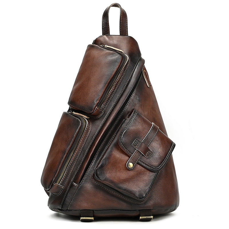 Sensei Full Grain Leather Bag Unique GOKA & MESCHE
