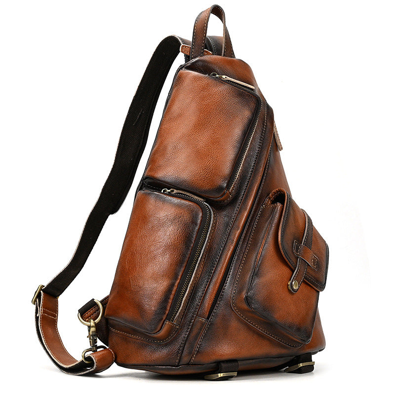 Sensei Full Grain Leather Bag Unique GOKA & MESCHE