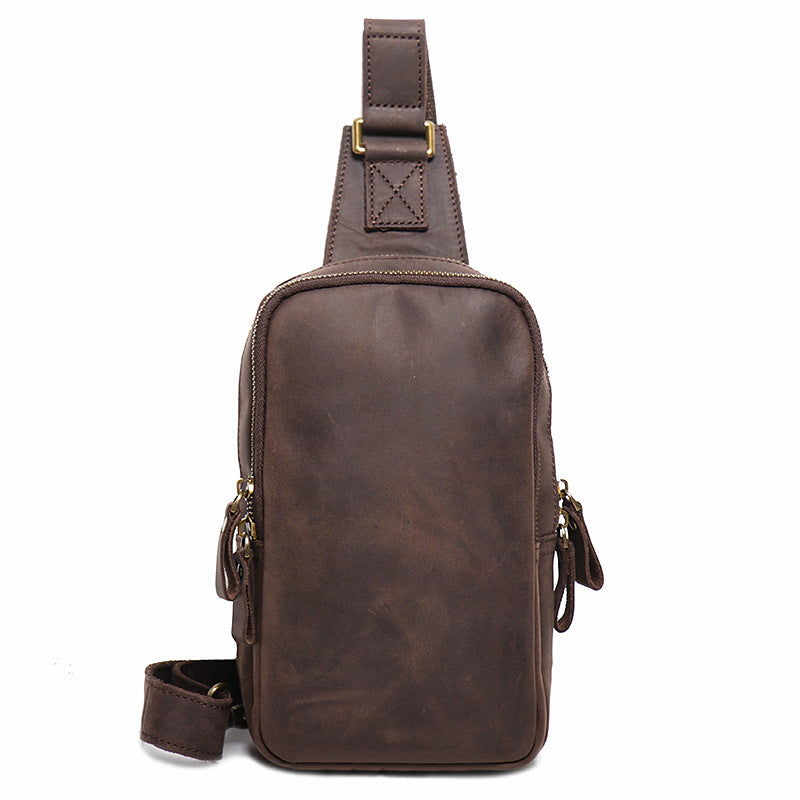 CHEST BAG Full Grain Leather GOKA & MESCHE