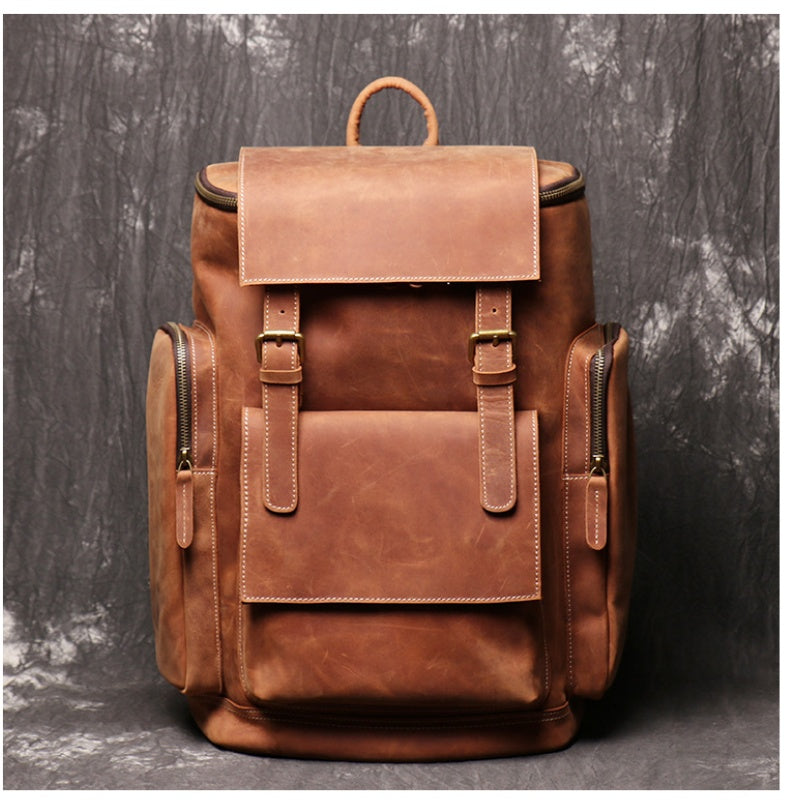 Backpack Full Grain COWHIDE LEATHER goka & mesche