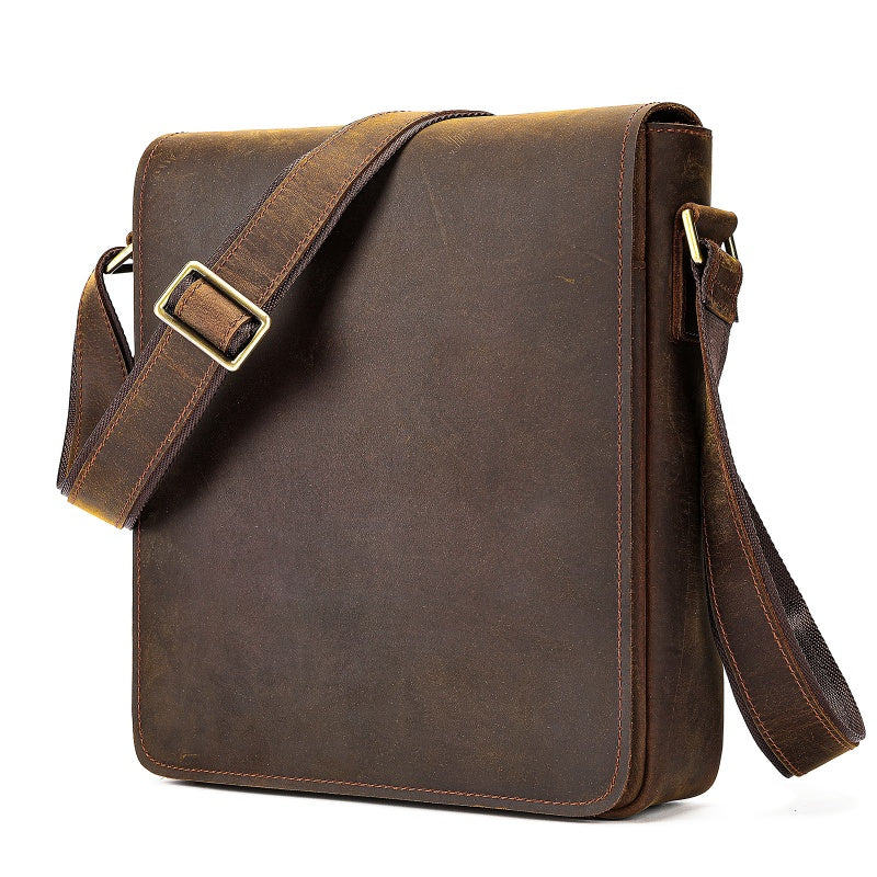 Full Grain Leather Bag Side strap GOKA & MESCHE