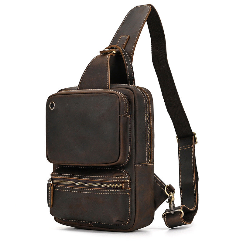 chest bag full grain Leather Goka & Mesche
