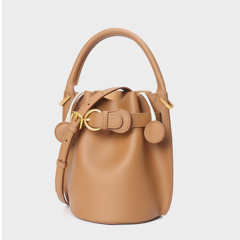 GOKA & MESCHÉ Korean Style Handbag – Premium Top-Grain Leather Women’s Tote
