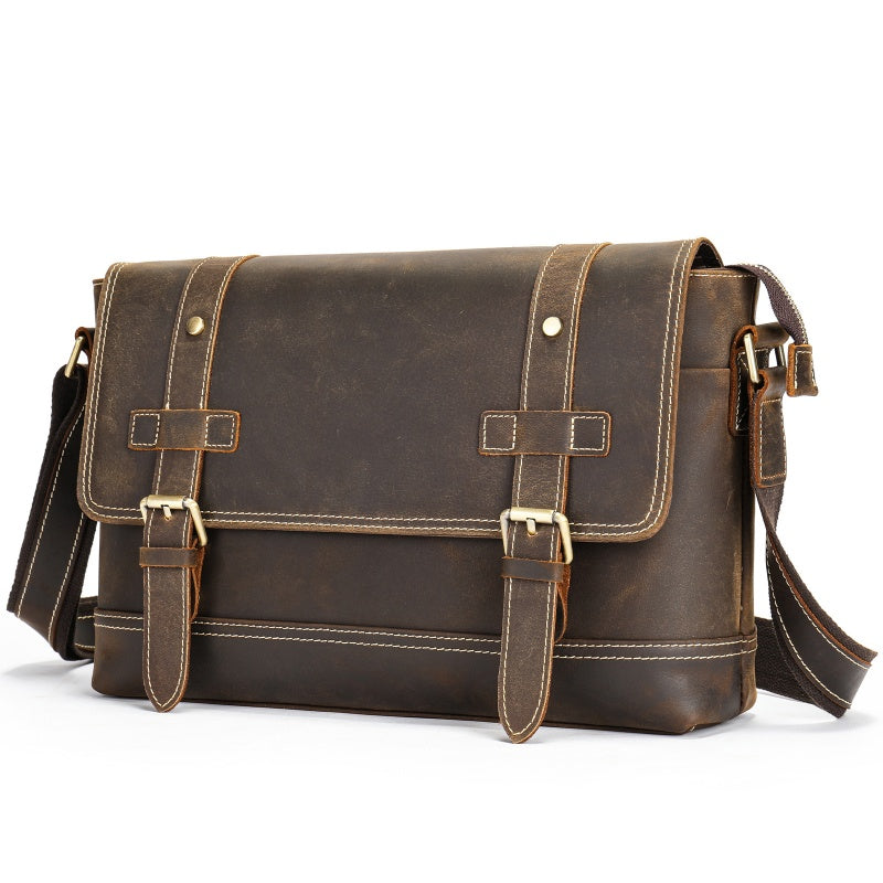Office supplies bag Full Grain Leather GOKA & MESCHE