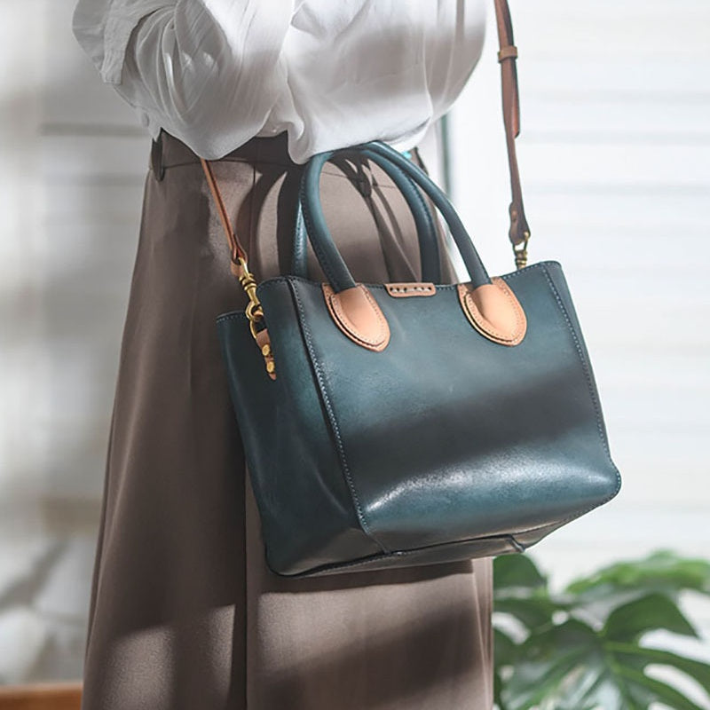 GOKA & MESCHÉ Women’s Tote Bag – Premium Top-Grain Leather Handbag for Modern Elegance