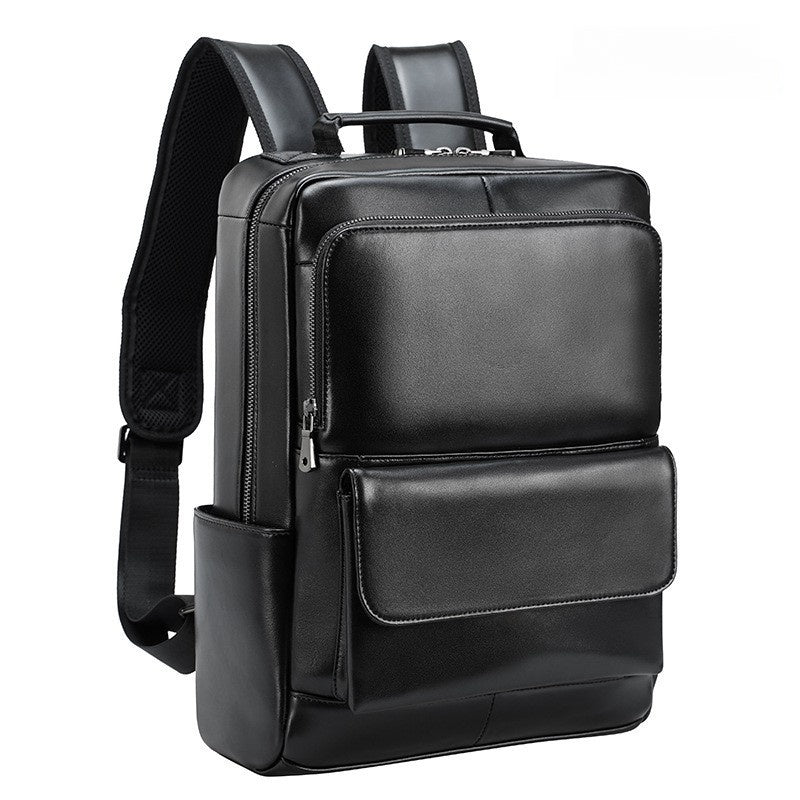 GOKA & MESCHÉ Full-Grain Leather Bag – Premium Cowhide Handbag for Travel, Business & Everyday Elegance