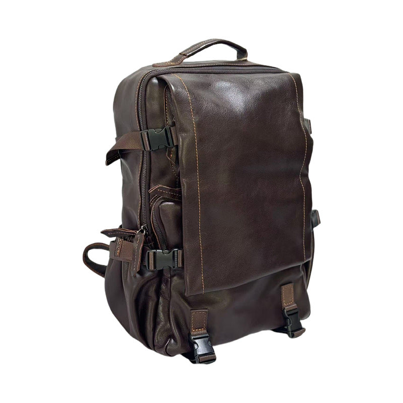 Backpack Full Grain Leather Goka & Mesche