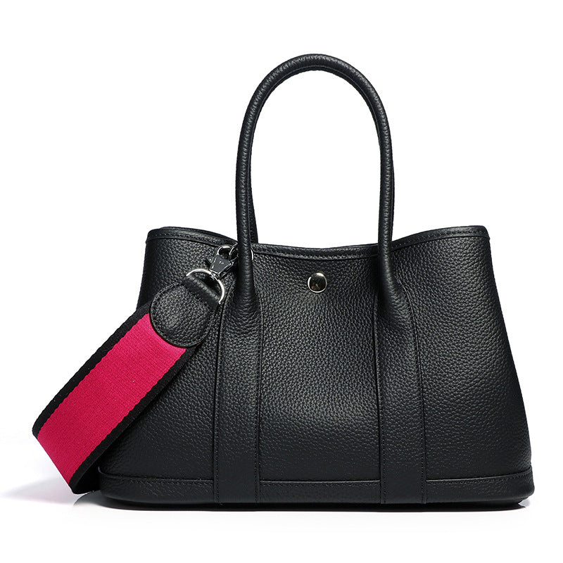 GOKA & MESCHÉ Women’s Leather Tote Bag – Bright Color Combinations for Vibrant Style