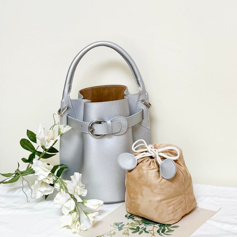 GOKA & MESCHÉ Korean Style Handbag – Premium Top-Grain Leather Women’s Tote