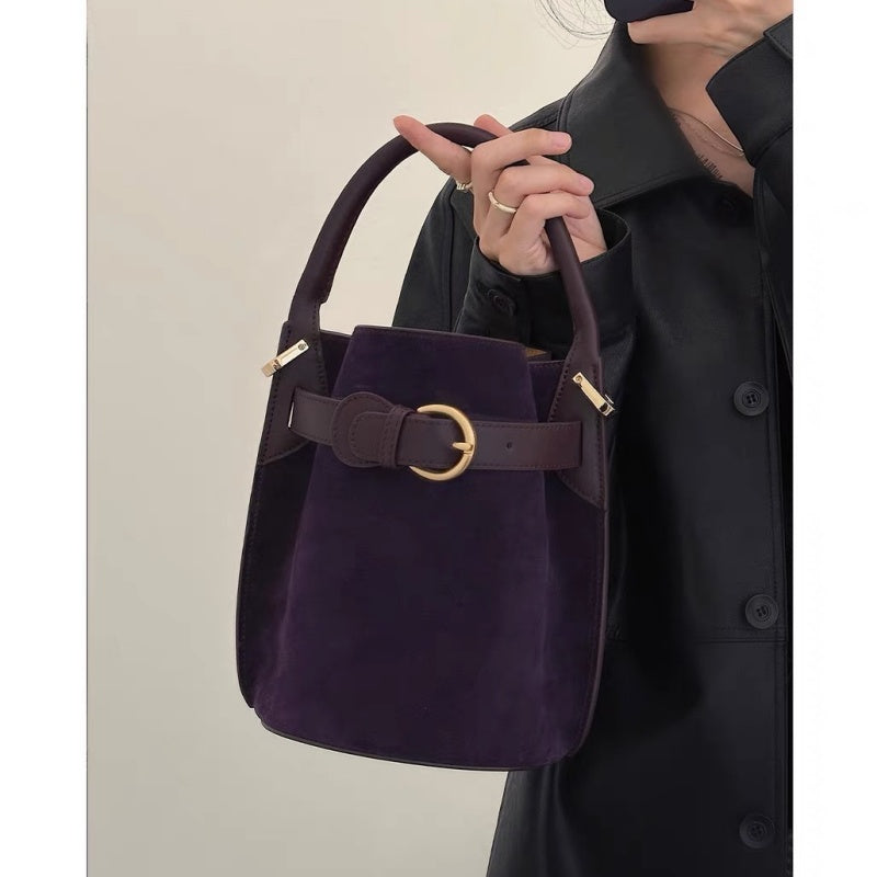 GOKA & MESCHÉ Korean Style Handbag – Premium Top-Grain Leather Women’s Tote
