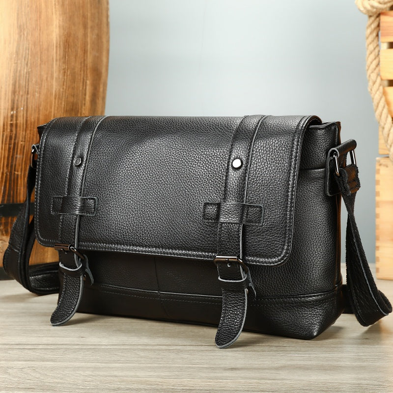 Office supplies bag Full Grain Leather GOKA & MESCHE
