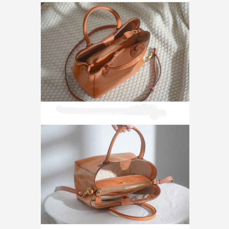 GOKA & MESCHÉ Women’s Tote Bag – Premium Top-Grain Leather Handbag for Modern Elegance