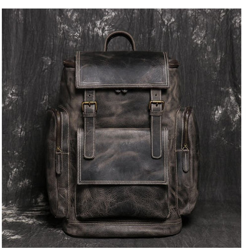 Backpack Full Grain COWHIDE LEATHER goka & mesche